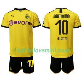 Levné Borussia Dortmund Mario Gotze 10 Dětské Domácí Fotbalové dresy 2019/20 Krátký Rukáv
